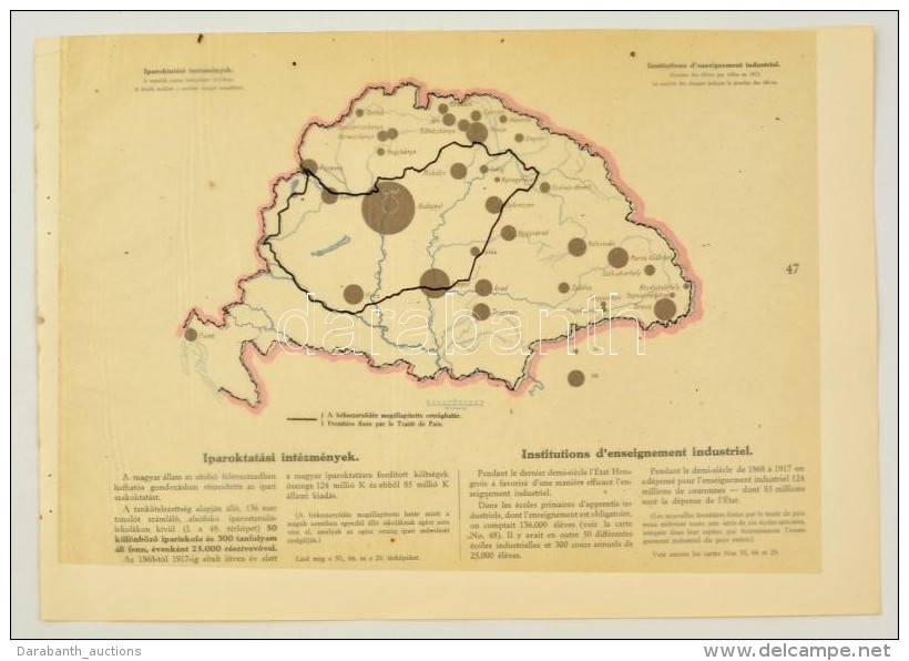 Cca 1920 Iparoktat&aacute;si Int&eacute;zm&eacute;nyek 1913-ban, A 'Magyarorsz&aacute;g Gazdas&aacute;gi... - Altri & Non Classificati