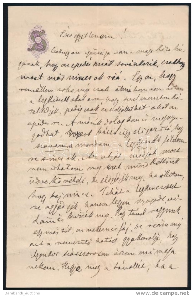 1870 HegedÅ±s S&aacute;ndor (1847-1906) K&ouml;zgad&aacute;sz, Miniszter, &iacute;r&oacute; Saj&aacute;t... - Non Classificati