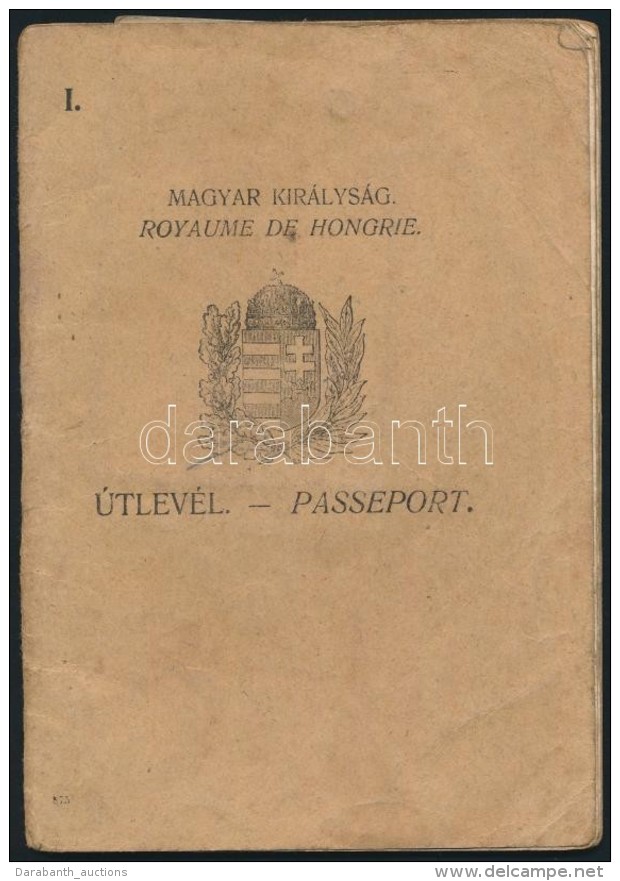 1927 Bp., A Magyar Kir&aacute;lys&aacute;g &aacute;ltal Ki&aacute;ll&iacute;tott F&eacute;nyk&eacute;pes... - Non Classificati