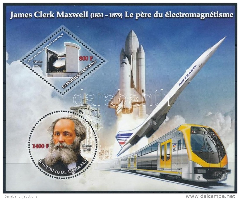 ** Mali 2010 James Clerk Maxwell Blokk - Altri & Non Classificati