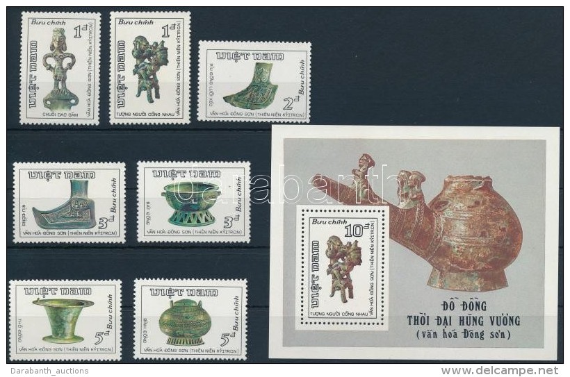 (*) 1986 Dong Son Korszak Sor Mi 1727-1733 + Blokk 48 - Altri & Non Classificati