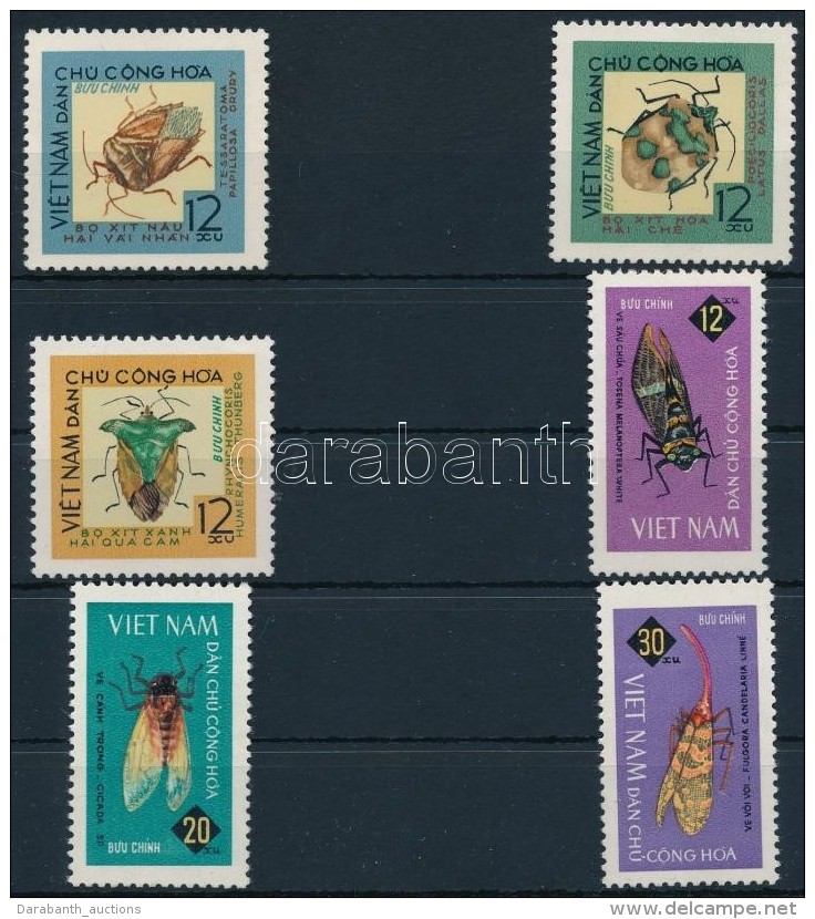 ** 1965 Bog&aacute;r Sor Mi 379-384 - Altri & Non Classificati