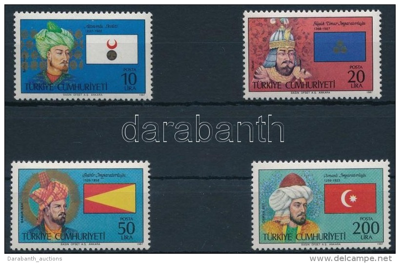 ** 1987 T&uuml;rk N&eacute;pcsoportok Sor Mi 2784-2787 - Altri & Non Classificati