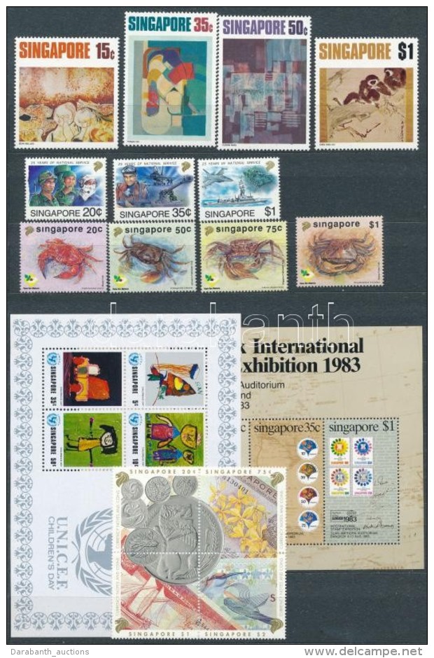 ** 1972-1992 4 Db Klf Sor + 2 Db Blokk - Altri & Non Classificati