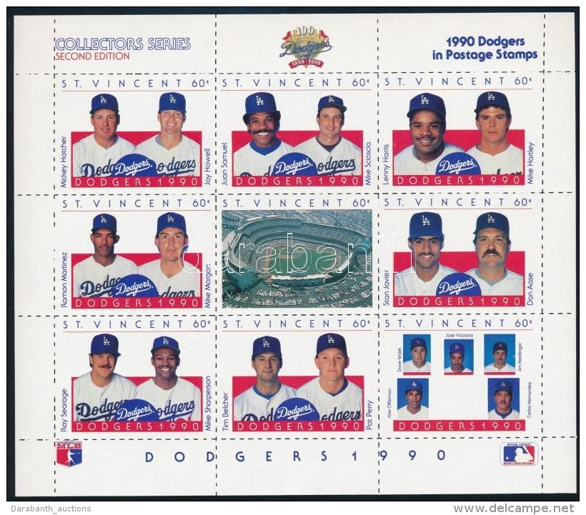 ** 1990 Baseball Kis&iacute;v Sor Mi 1617-1634 (apr&oacute; Betapad&aacute;snyom) - Altri & Non Classificati