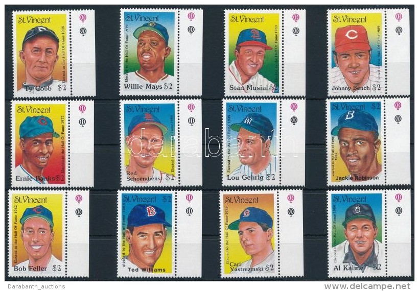 ** 1989 Baseball Sor Mi 1248 - 1259 - Altri & Non Classificati