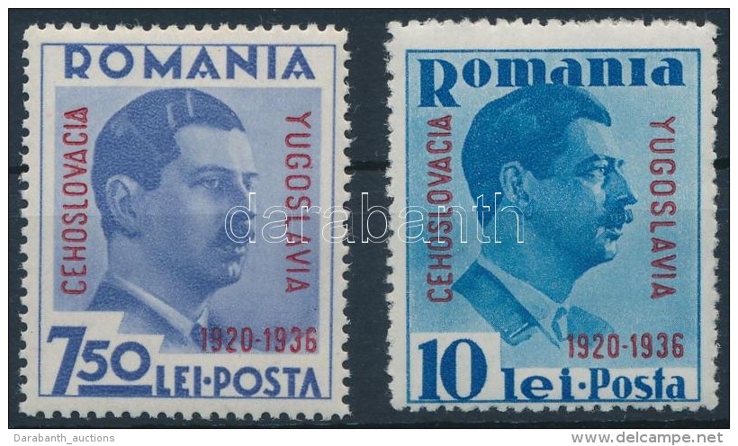 * 1936 Kis Antant Sor Mi 522-523 - Altri & Non Classificati