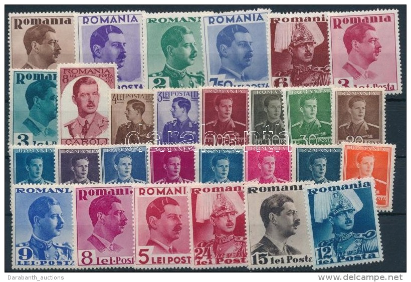 * 1935-1947 7 Klf Sor + 42 Klf &ouml;n&aacute;ll&oacute; &eacute;rt&eacute;k 2 Db Stecklapon - Altri & Non Classificati