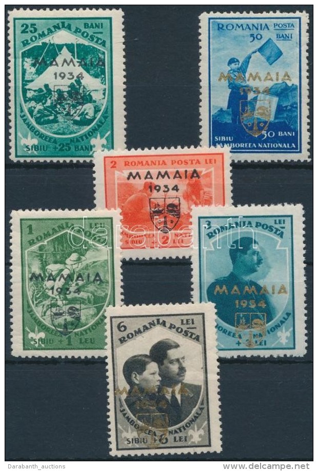 * 1934 Cserk&eacute;sz Sor Mi 468-473 - Altri & Non Classificati