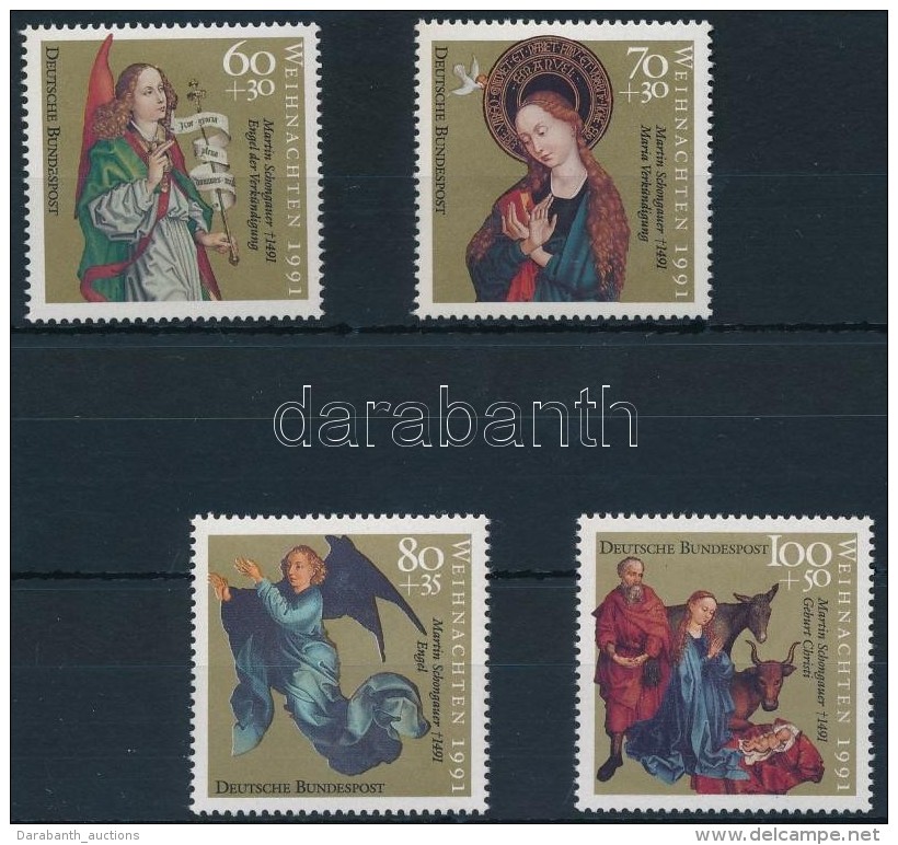 ** 1991 Kar&aacute;csony Sor Mi 1578-1581 - Altri & Non Classificati