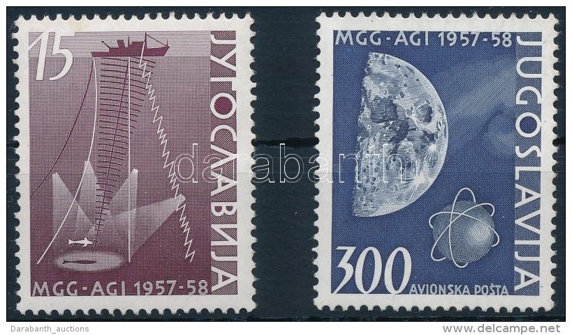 ** 1958 Geofizika &eacute;ve Sor Mi 868-869 - Altri & Non Classificati