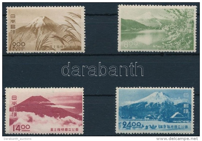 ** 1949 Fuji Hakone Nemzeti Park Mi 452-455 - Altri & Non Classificati