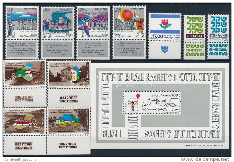 ** 1980-1982 3 Db Sor + 1 Blokk + 14 Klf &ouml;n&aacute;ll&oacute; &eacute;rt&eacute;k 2 Stecklapon - Altri & Non Classificati