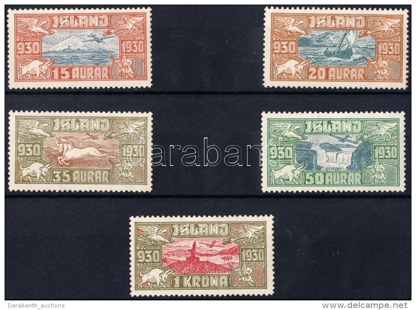 * 1930 Mi 142-146 (** EUR 450.-) (rozsda, Betapad&aacute;s / Stain, Gum Disturbance) - Altri & Non Classificati