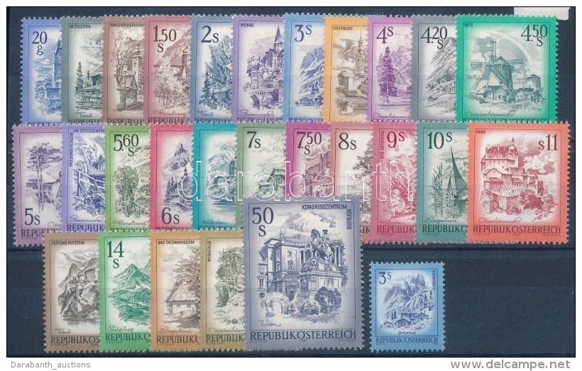 ** 1973-1978 Forgalmi 27 Db B&eacute;lyeg Stecklapon (Mi EUR 50,-) - Altri & Non Classificati