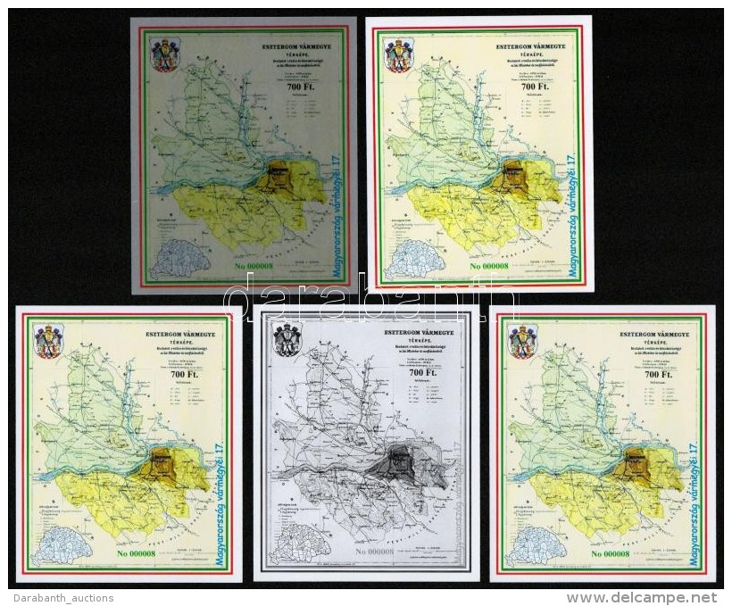 ** 2017 Magyarorsz&aacute;g V&aacute;rmegy&eacute;i 17. Eml&eacute;k&iacute;v Garnit&uacute;ra Esztergom... - Altri & Non Classificati