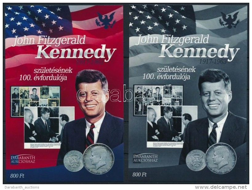 ** 2017 John F. Kennedy Sz&uuml;let&eacute;s&eacute;nek 100. &eacute;vfordul&oacute;ja Karton Pr&oacute;banyomat... - Altri & Non Classificati