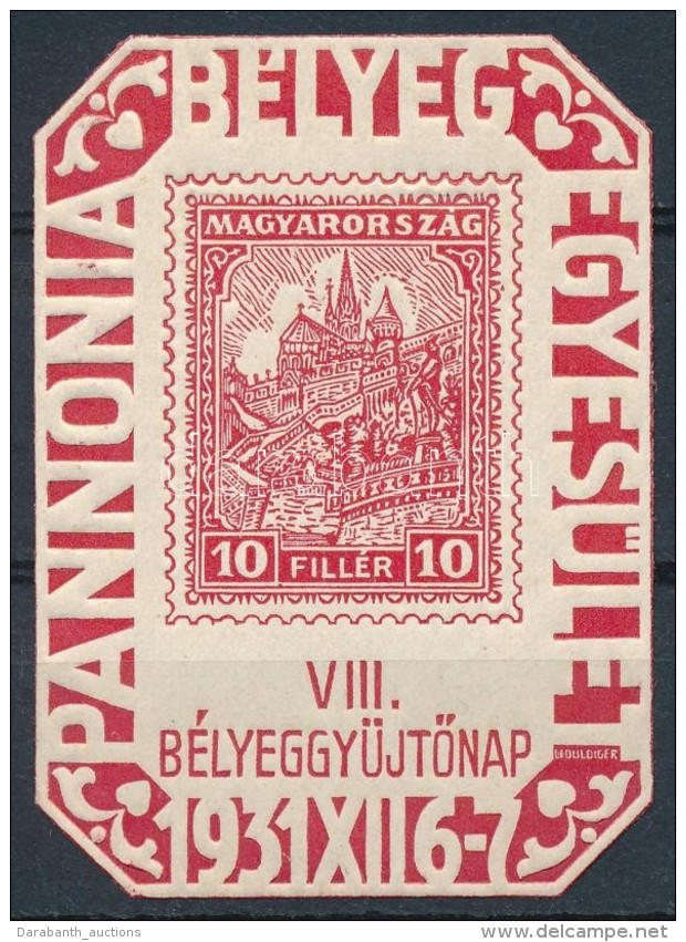 ** 1931/2a VIII. B&eacute;lyeggyÅ±jtÅ‘nap Eml&eacute;k&iacute;v (10.000) - Altri & Non Classificati