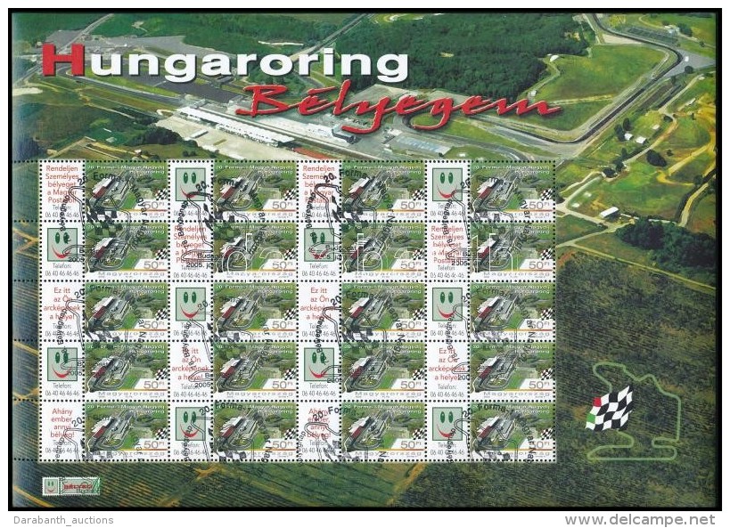 O 2005 Hungaroring B&eacute;lyegem Sorsz&aacute;m N&eacute;lk&uuml;li Teljes &iacute;v (7.000) - Altri & Non Classificati