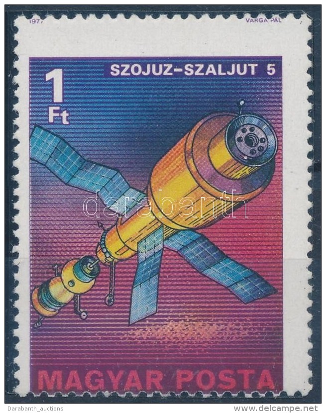 ** 1977 Szputnyikt&oacute;l A Vikingig 1Ft Elfogazva - Altri & Non Classificati