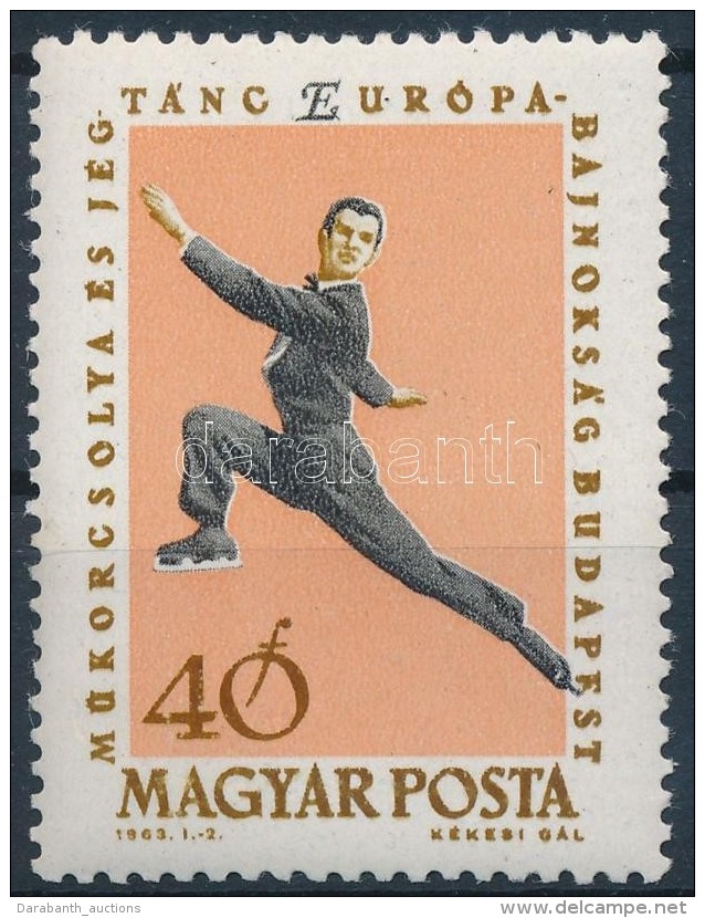 ** 1963 MÅ±korcsoly&aacute;z&oacute; &eacute;s J&eacute;gt&aacute;nc EB 40f Balra Tol&oacute;dott Fekete... - Altri & Non Classificati