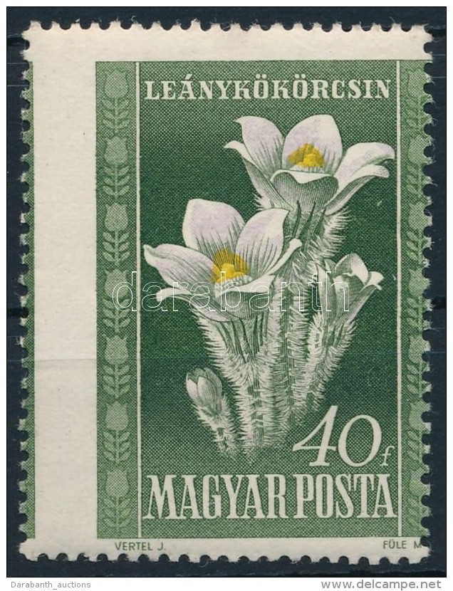 ** 1950 Vir&aacute;g 40f L&aacute;tv&aacute;nyos Elfogaz&aacute;ssal - Altri & Non Classificati