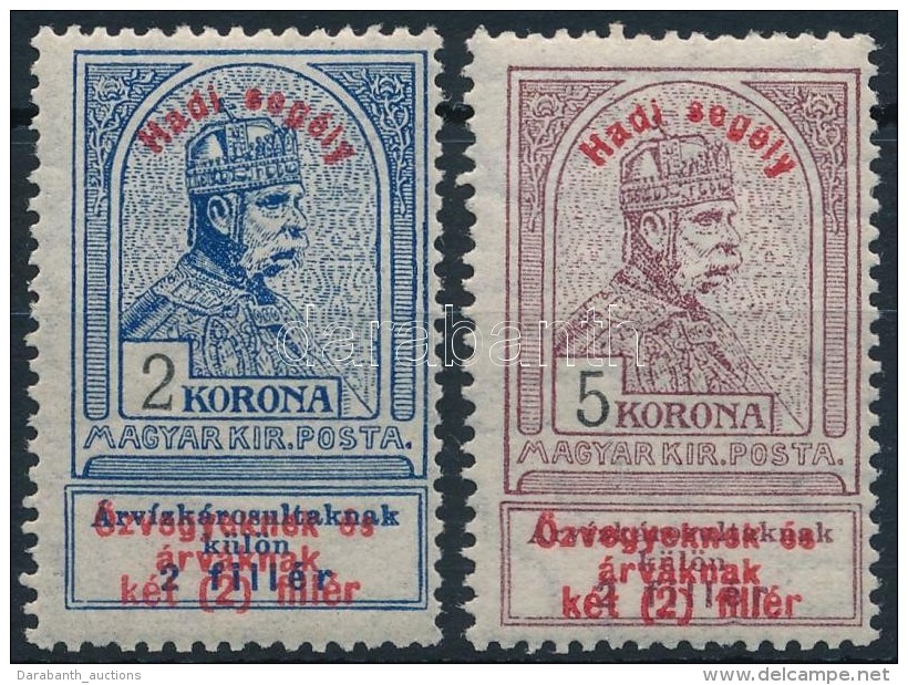 * 1914 Hadiseg&eacute;ly 2K, 5K (15.000) - Altri & Non Classificati