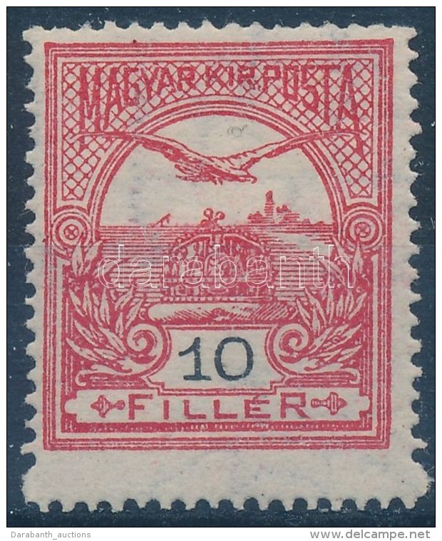 ** 1913 Turul 10f Elfogazott, 1 Foglyuk Kimaradt - Altri & Non Classificati