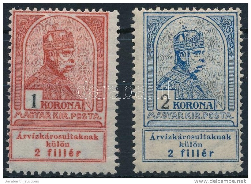 * 1913 &Aacute;rv&iacute;z 1K, 2K (20.000) - Altri & Non Classificati