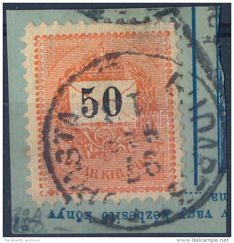 1889 50kr 11 1/2 Fogaz&aacute;s, Hi&aacute;nyos Bal Als&oacute; Gy&ouml;ngy&ouml;k - Altri & Non Classificati