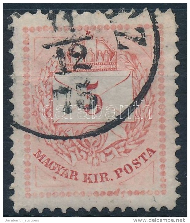 O 1874 Sz&iacute;nessz&aacute;m&uacute; 5kr Koszor&uacute; &eacute;s Gy&ouml;ngyjav&iacute;t&aacute;ssal - Altri & Non Classificati