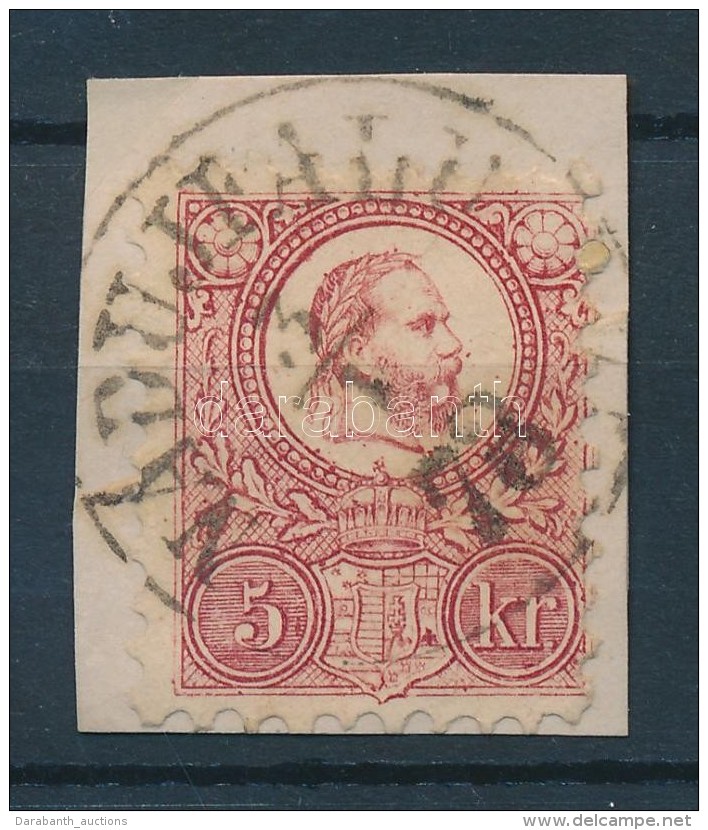 1871 R&eacute;znyomat 5kr / Mi 10 'N&Aacute;D&Uacute;JFALU' - Altri & Non Classificati