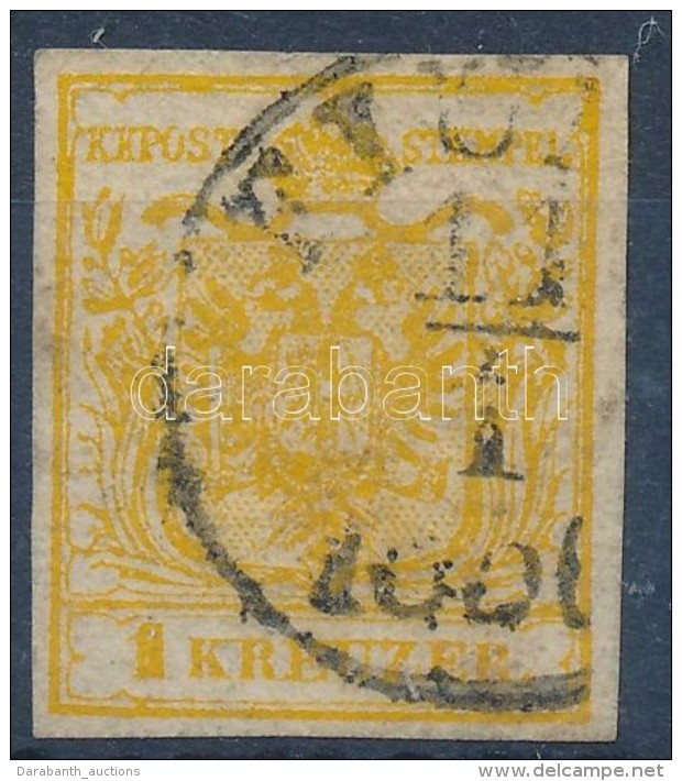 O 1850 1kr 'FIUME' (15.000) - Altri & Non Classificati