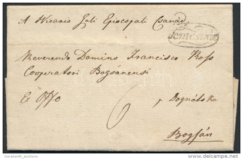 1841 Port&oacute;s Lev&eacute;l / Unpaid Cover 'TEMESV&Aacute;R' - Altri & Non Classificati