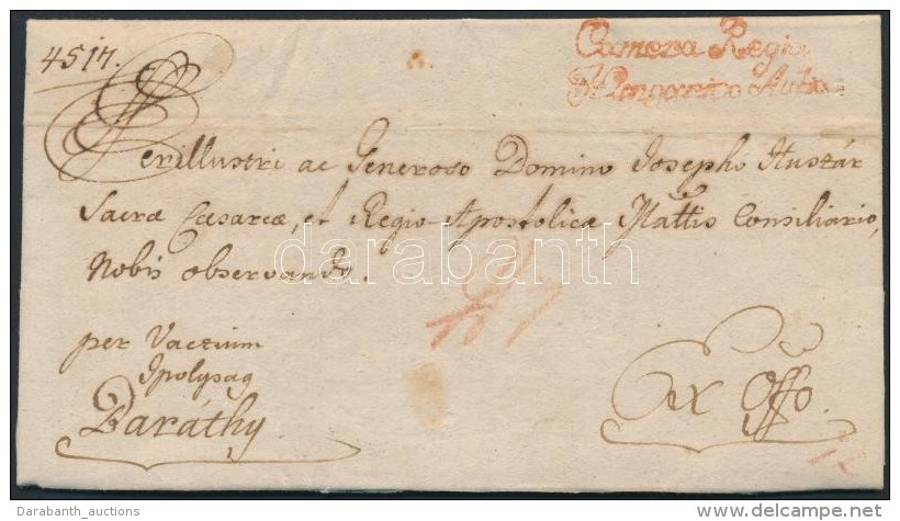 1794 Ex Offo 'Camera Regia Hungarica Aulica' - Bar&aacute;thy - Altri & Non Classificati