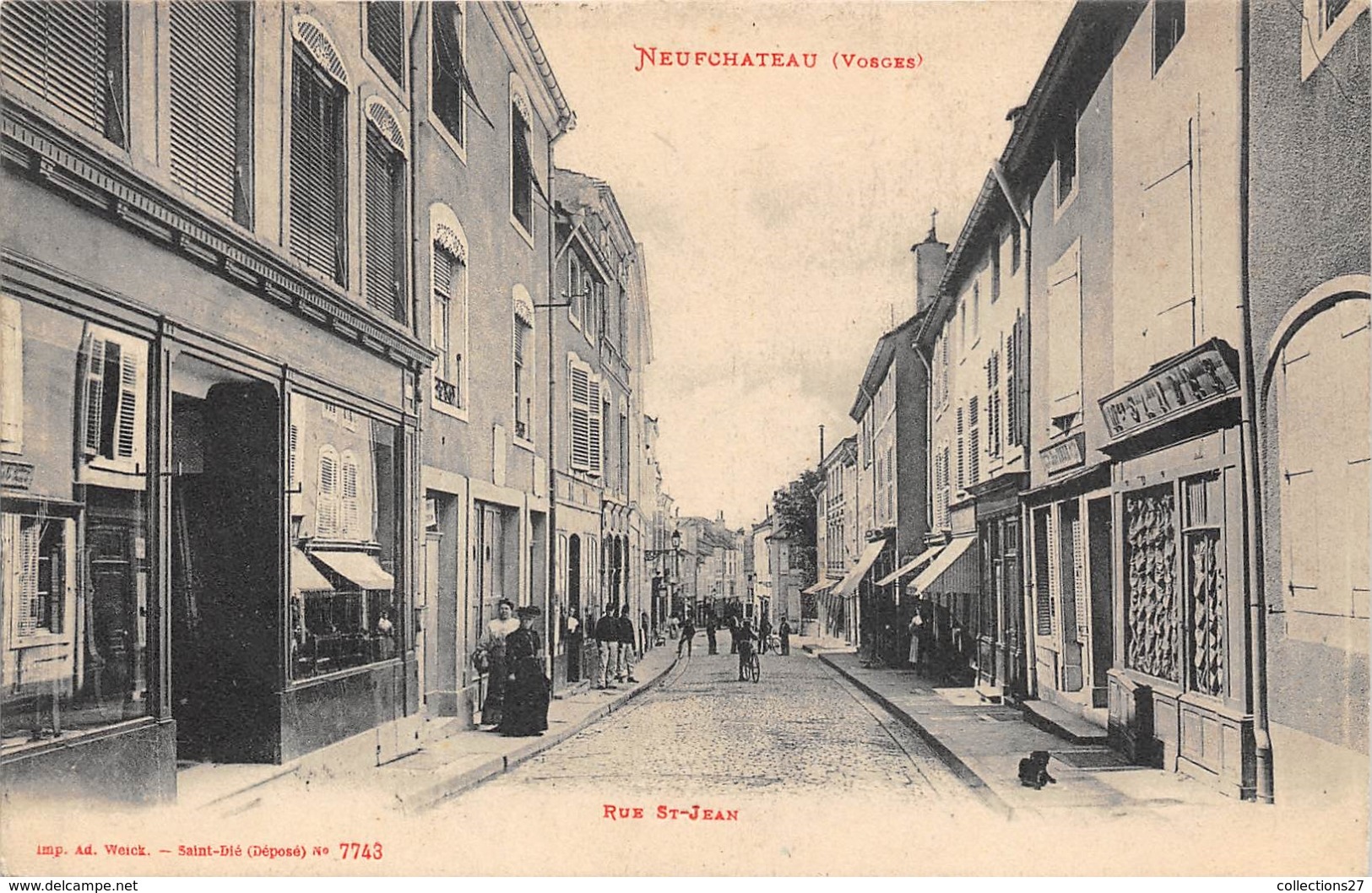 88-NEUFCHATEAU- RUE ST-JEAN - Neufchateau