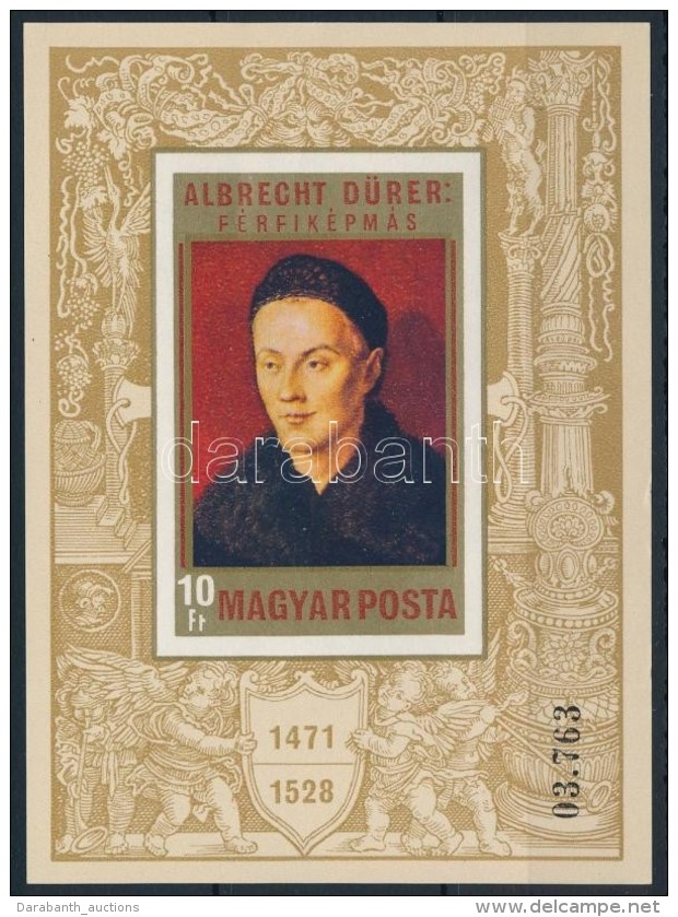 ** 1971 Festm&eacute;ny (X.) V&aacute;gott Blokk (3.500) - Altri & Non Classificati