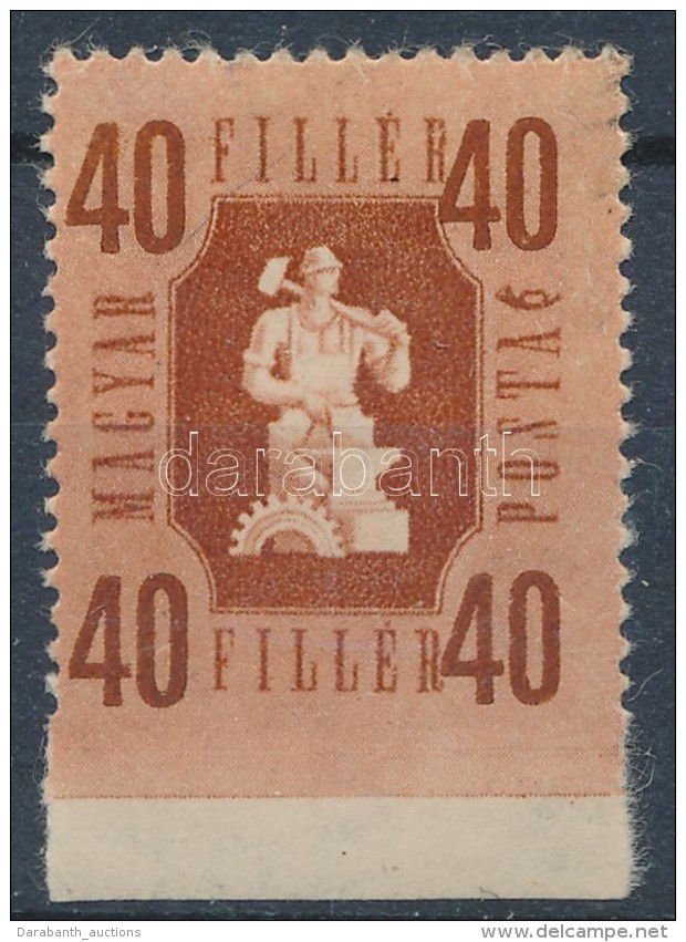 ** 1946 Forint-fill&eacute;r 40f Alul Fogazatlan, Ritka! - Altri & Non Classificati