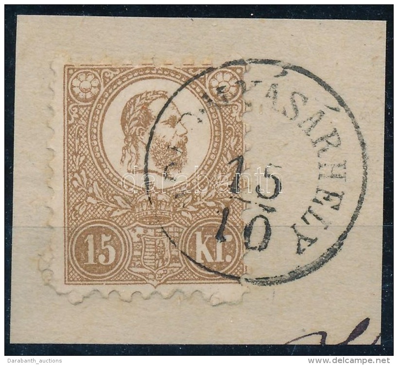 1871 KÅ‘nyomat 15kr '(HOLD.M.)V&Aacute;S&Aacute;RHELY' Sz&eacute;p - Altri & Non Classificati