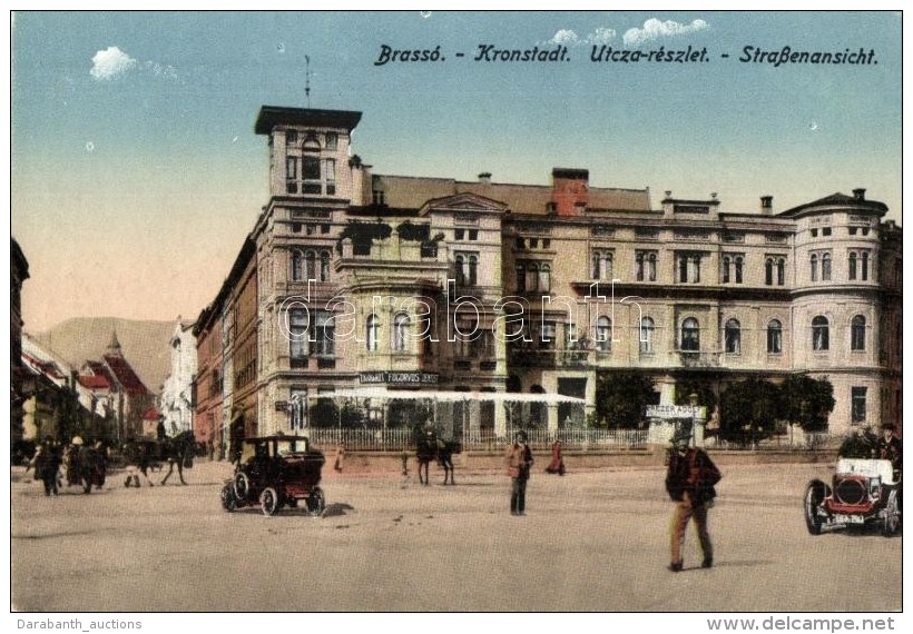 ** T2 Brass&oacute;, Kronstadt, Brasov; Utcak&eacute;p, Kertsch Nyaral&oacute;, Fogorvos / Street View With... - Non Classificati