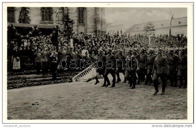 ** T1/T2 1938 Kolozsv&aacute;r, Bevonul&aacute;s. Horthy, Purgly Magdolna / Entry Of The Hungarian Troops - Non Classificati