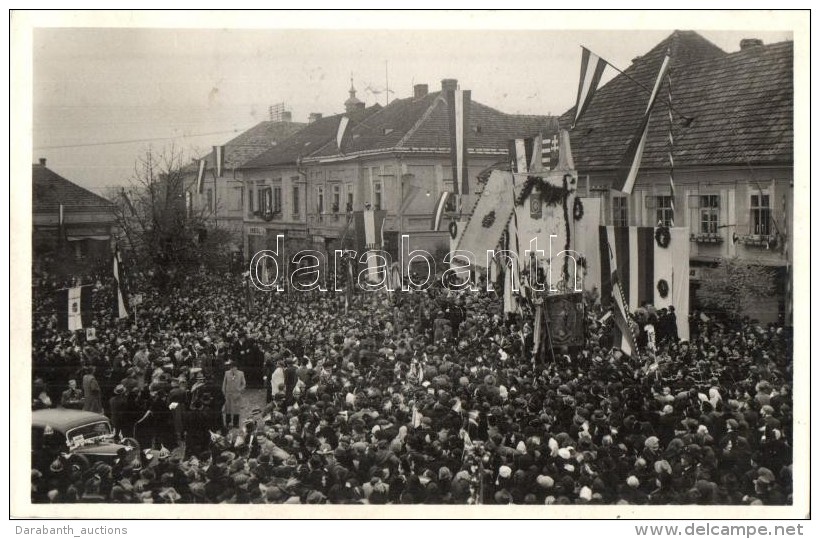 T2 1938 &Eacute;rsek&uacute;jv&aacute;r, Nov&eacute; Zamky; Bevonul&aacute;s / Entry Of The Hungarian Troops, '1938... - Non Classificati