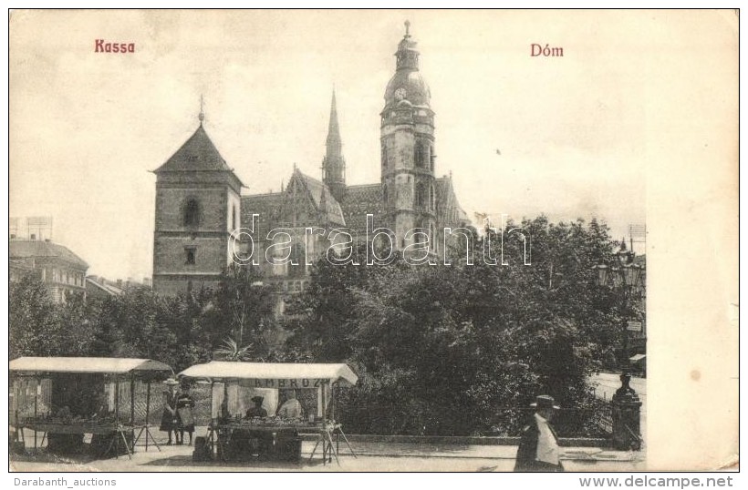 T3 Kassa, Kosice; D&oacute;m, Piaci &aacute;rusok, L&aacute;szl&oacute; B&eacute;la Kiad&aacute;sa / Dome, Market... - Non Classificati