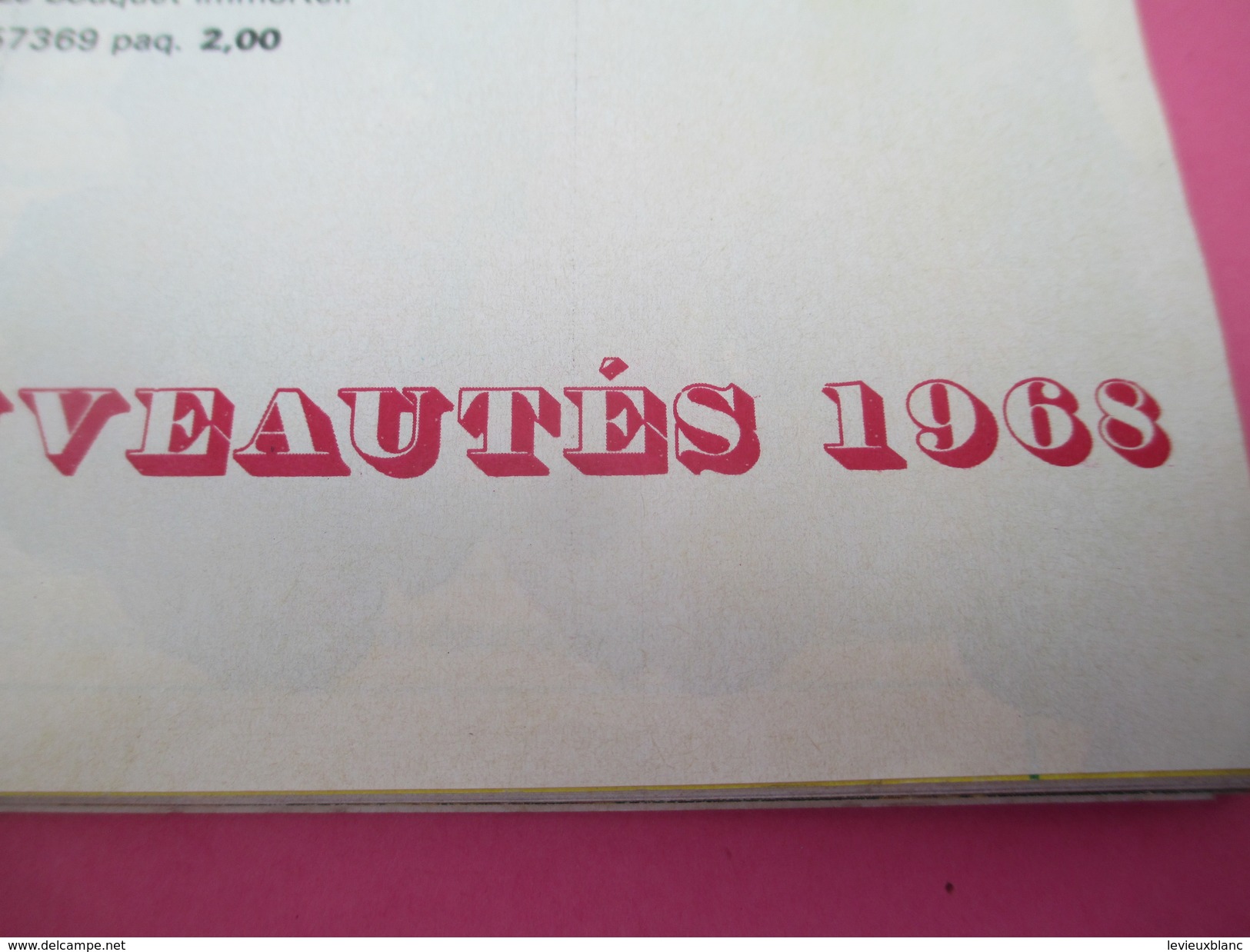 Catalogue/VILMORIN-ANDRIEUX/Producteurs De Graines Sélectionnées/ Paris / 1968      CAT191 - Tuinieren