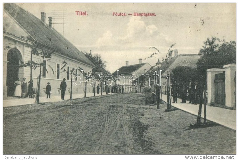 T2/T3 Titel, FÅ‘ Utca, Nonnenmacher Endre &eacute;s Fia Kiad&aacute;sa / Main Street, 'K.u.K. Infanterieregiment... - Non Classés