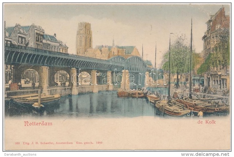 ** T1/T2 Rotterdam, Kolk / Bridge, Boats - Non Classificati