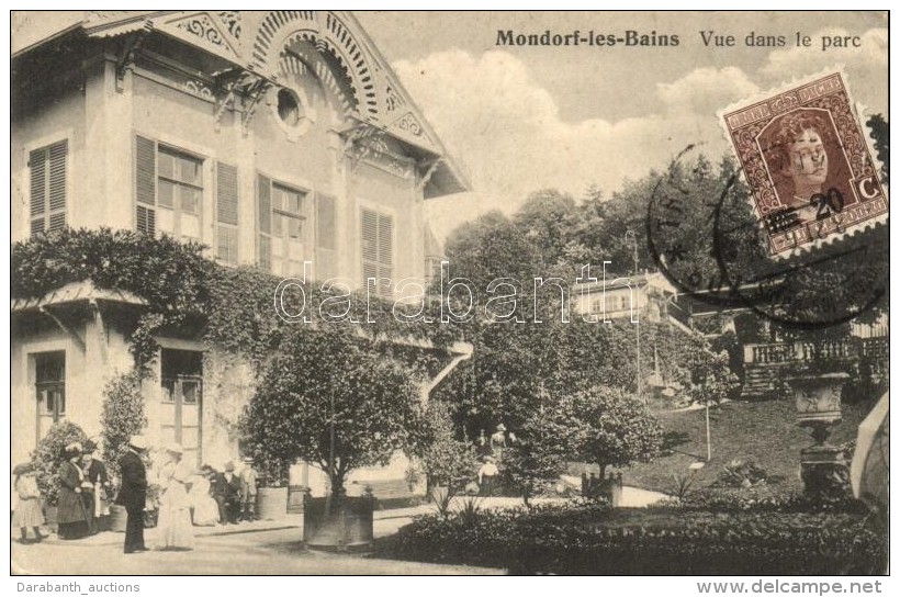 T2/T3 Mondorf-les-Bains, Parc; Edit. Art, N. Schumacher 1911 / Villa, Park - Non Classificati