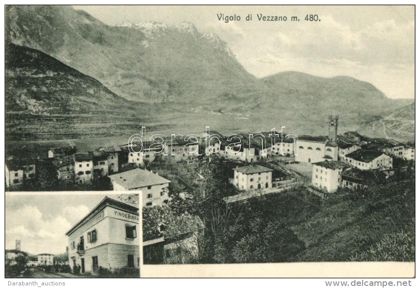 ** T2/T3 Vezzano (Trentino-Alto Adige/S&uuml;dtirol), General View, Wine And Beer Store (EK) - Non Classificati