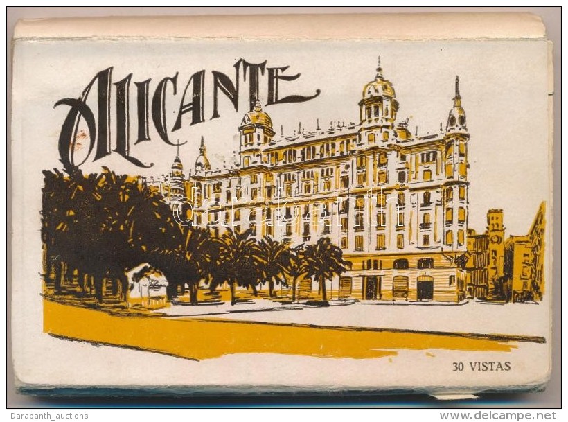 ** Alicante - Leporello Booklet With 30 Postcards - Non Classificati