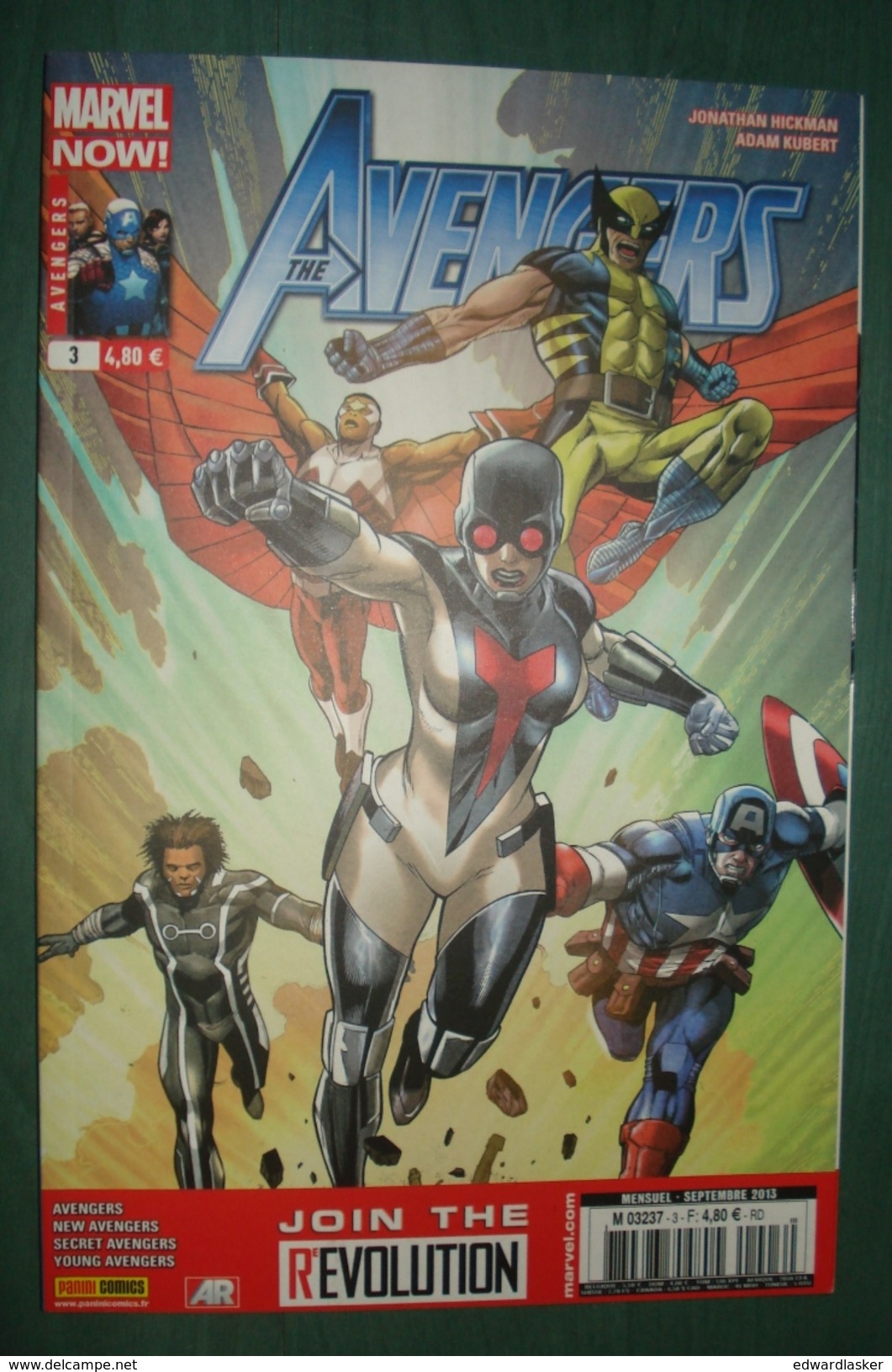 AVENGERS (V4) N°3 - Marvel France  2013 - Excellent état - Marvel France